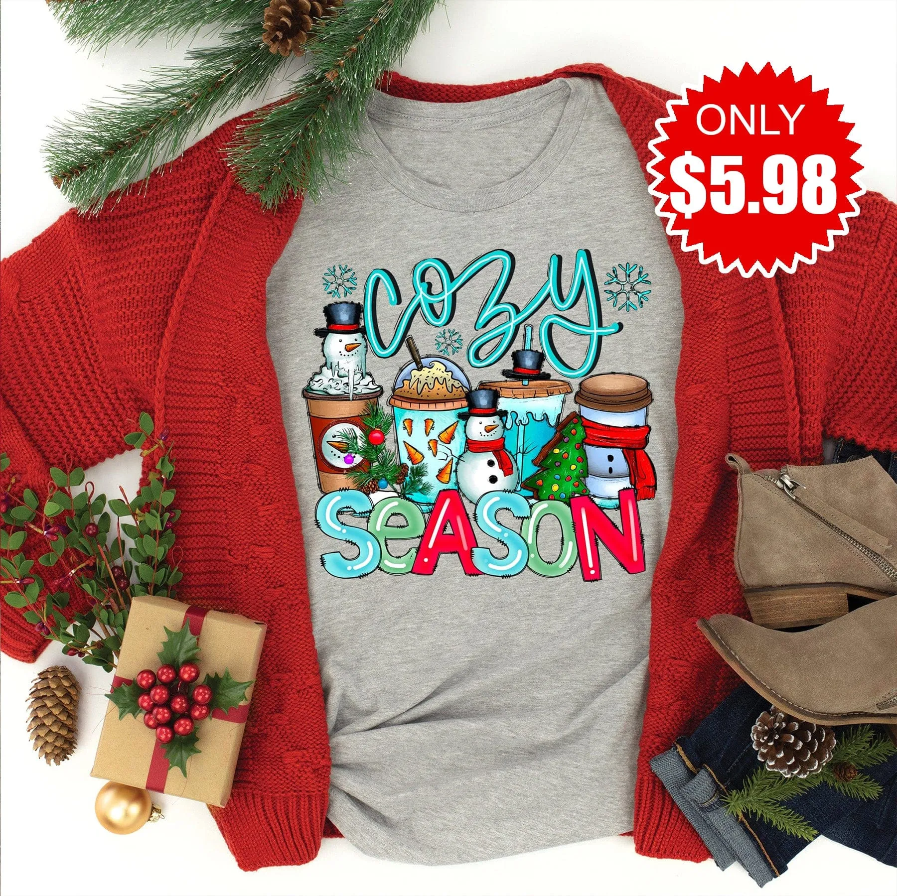 Cozy Season Tee 5
