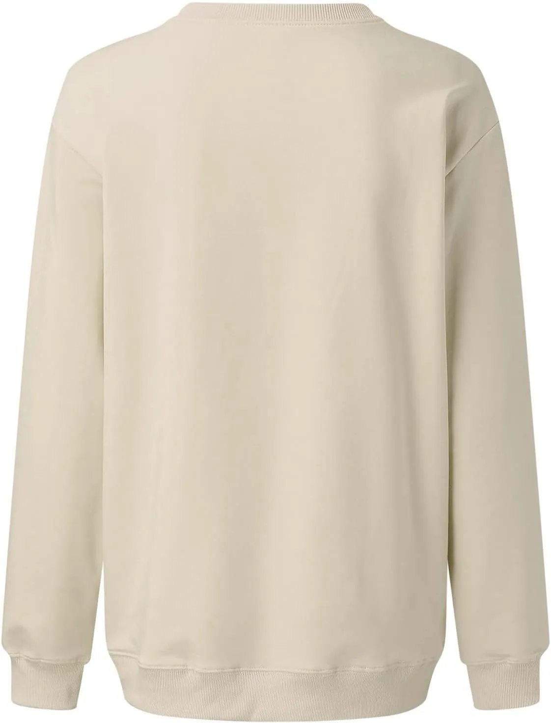Crewneck Sweatshirts Women Trendy Casual Long Sleeve Tops Cute Teen Girls Crew Neck Sweatshirt Sweaters 2024
