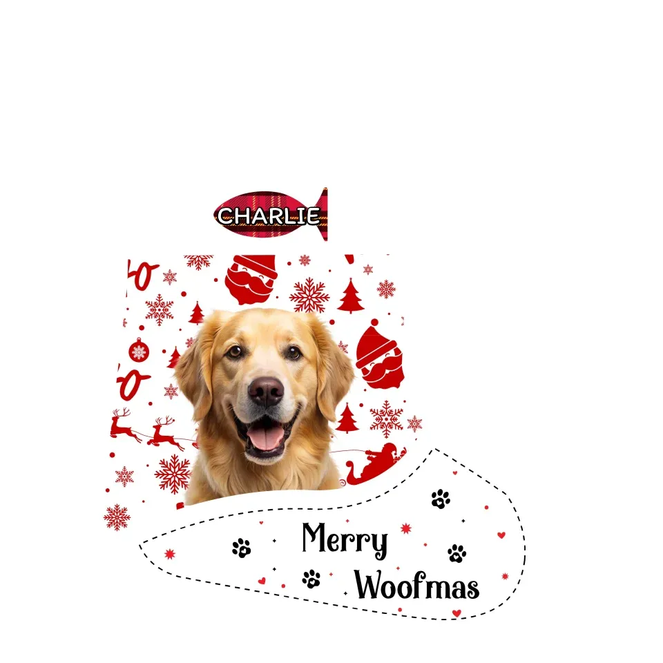 Custom Christmas Holiday Stocking