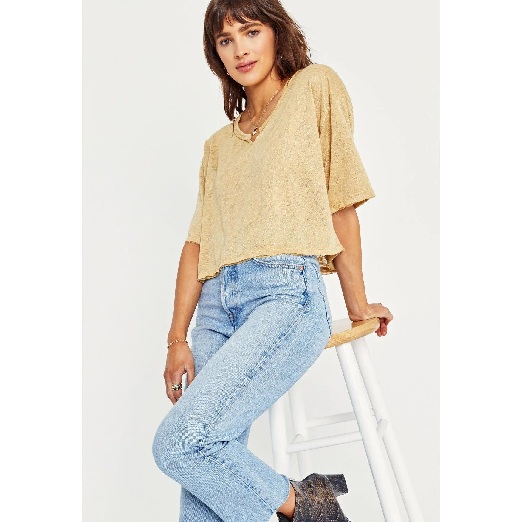 Dietz Textured Boxy Tee