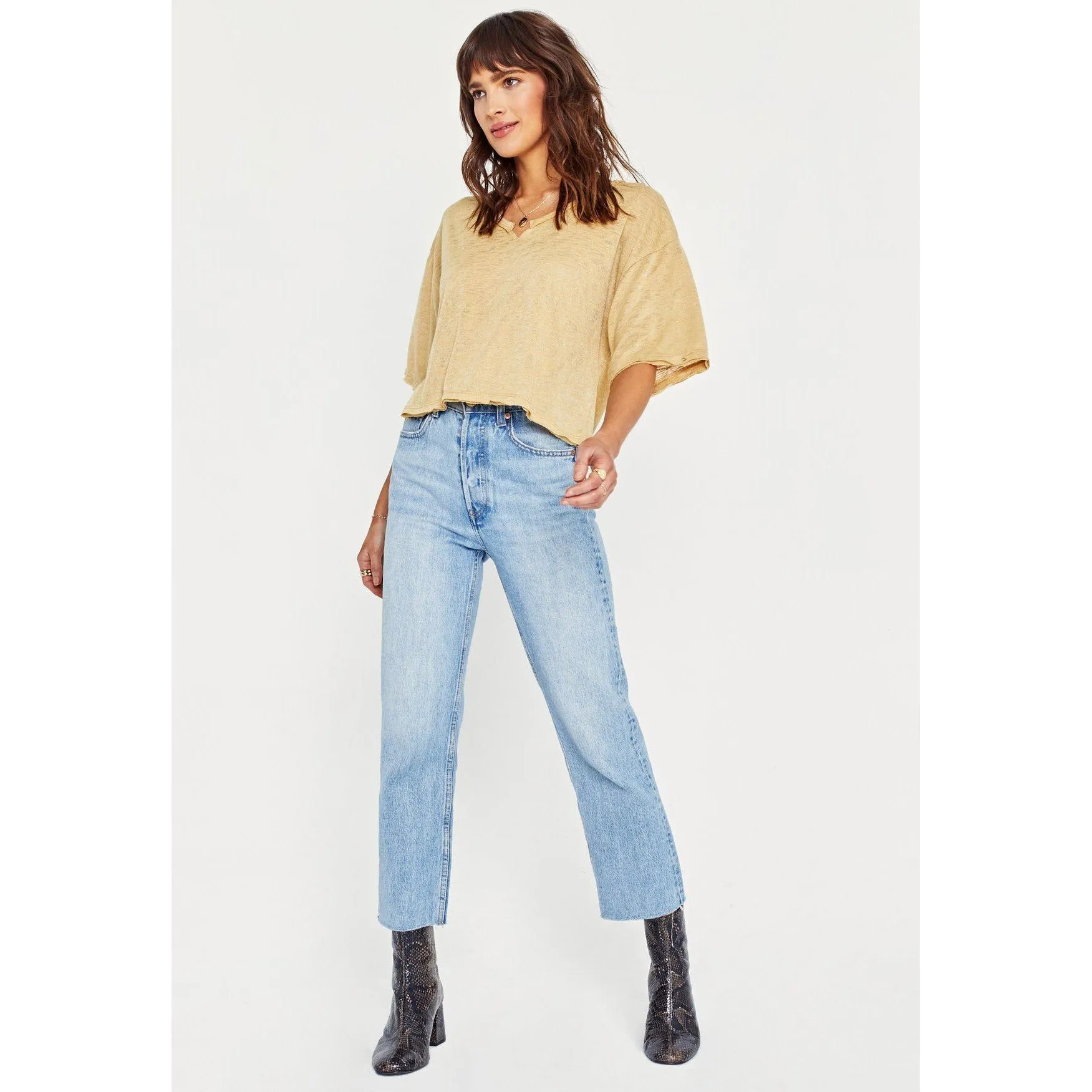 Dietz Textured Boxy Tee