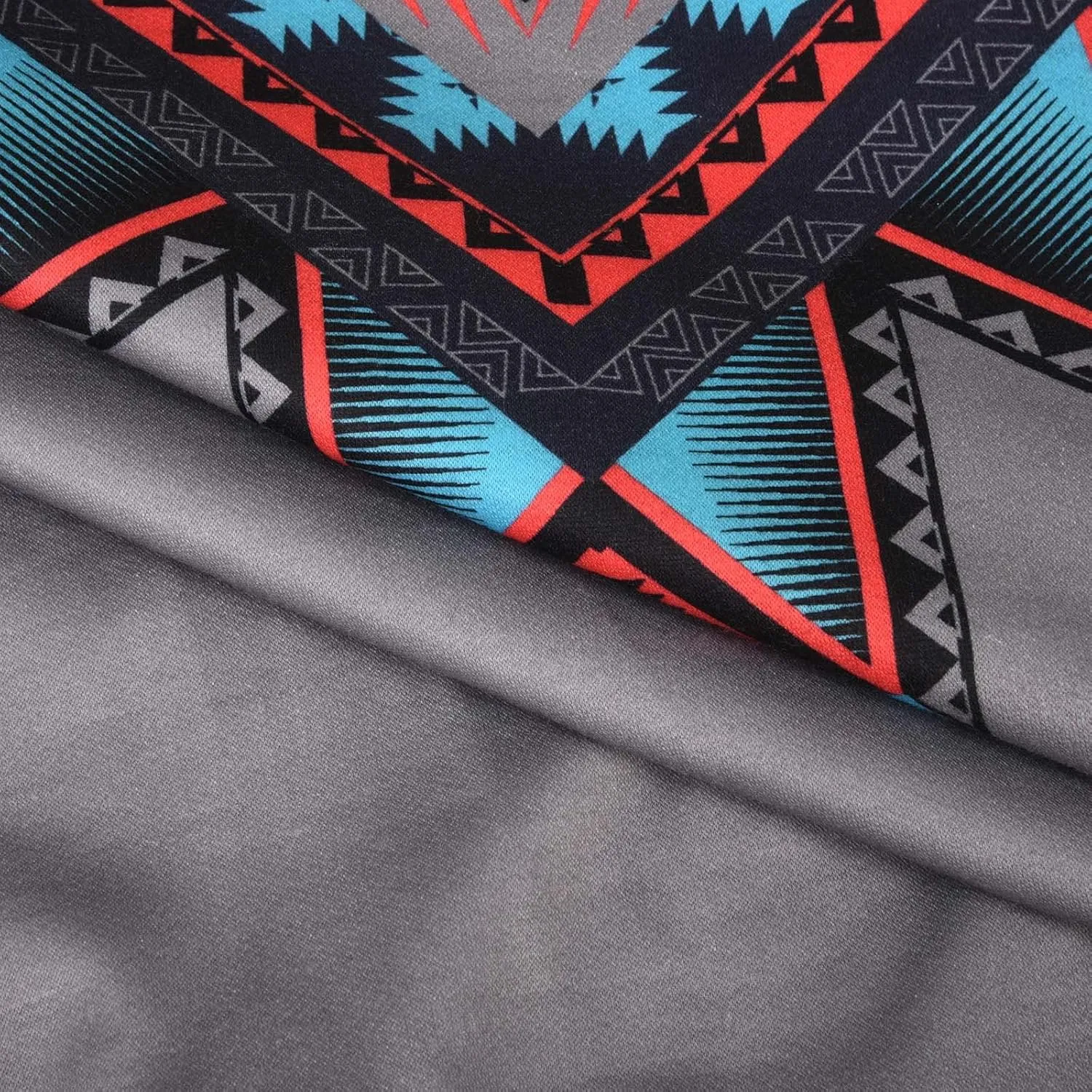 DOLKFU Women's Western Aztec Sweatshirt Long Sleeve Hoodie Pullover Vintage Tops Sweater Ethnic Graphic Fall 2022 Tees Tops