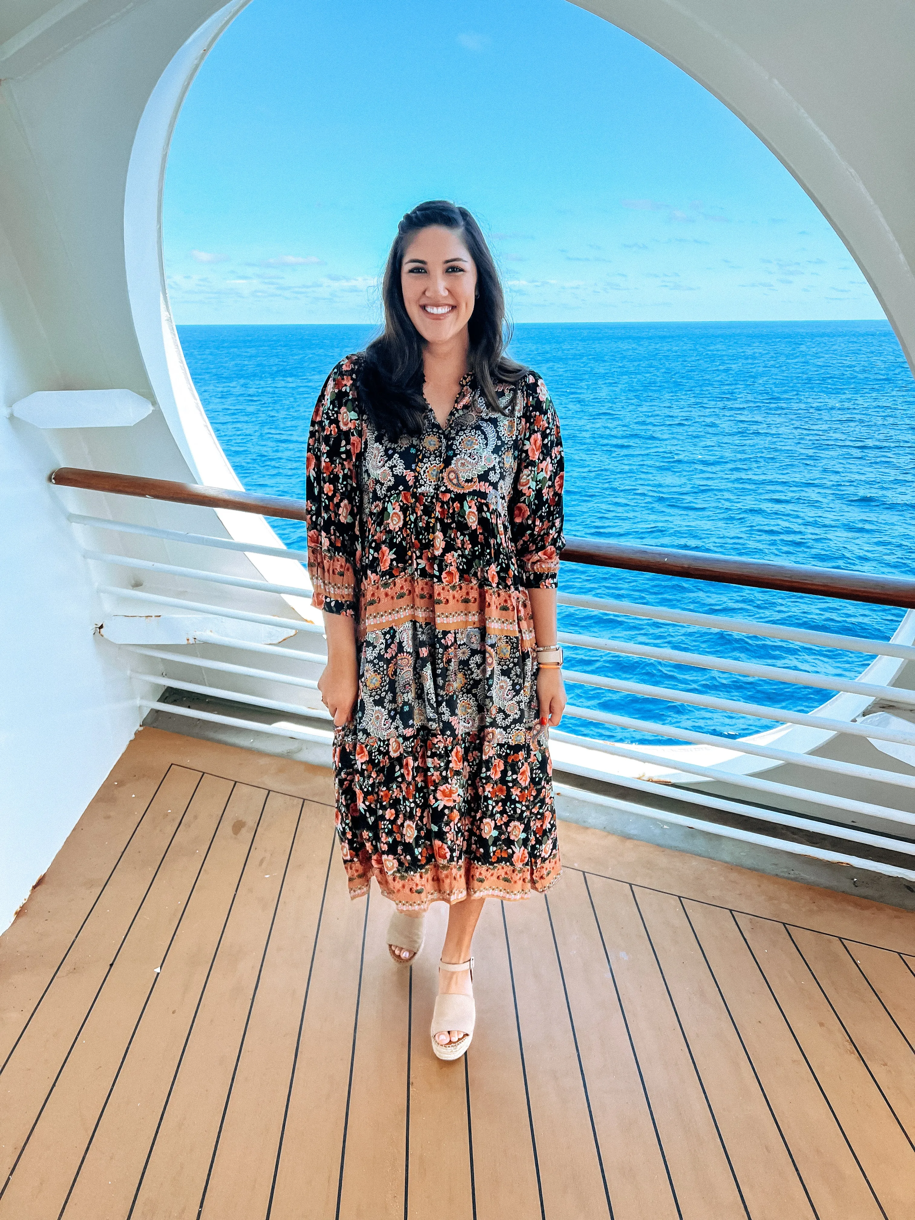 Dreaming of Blossoms Midi Dress