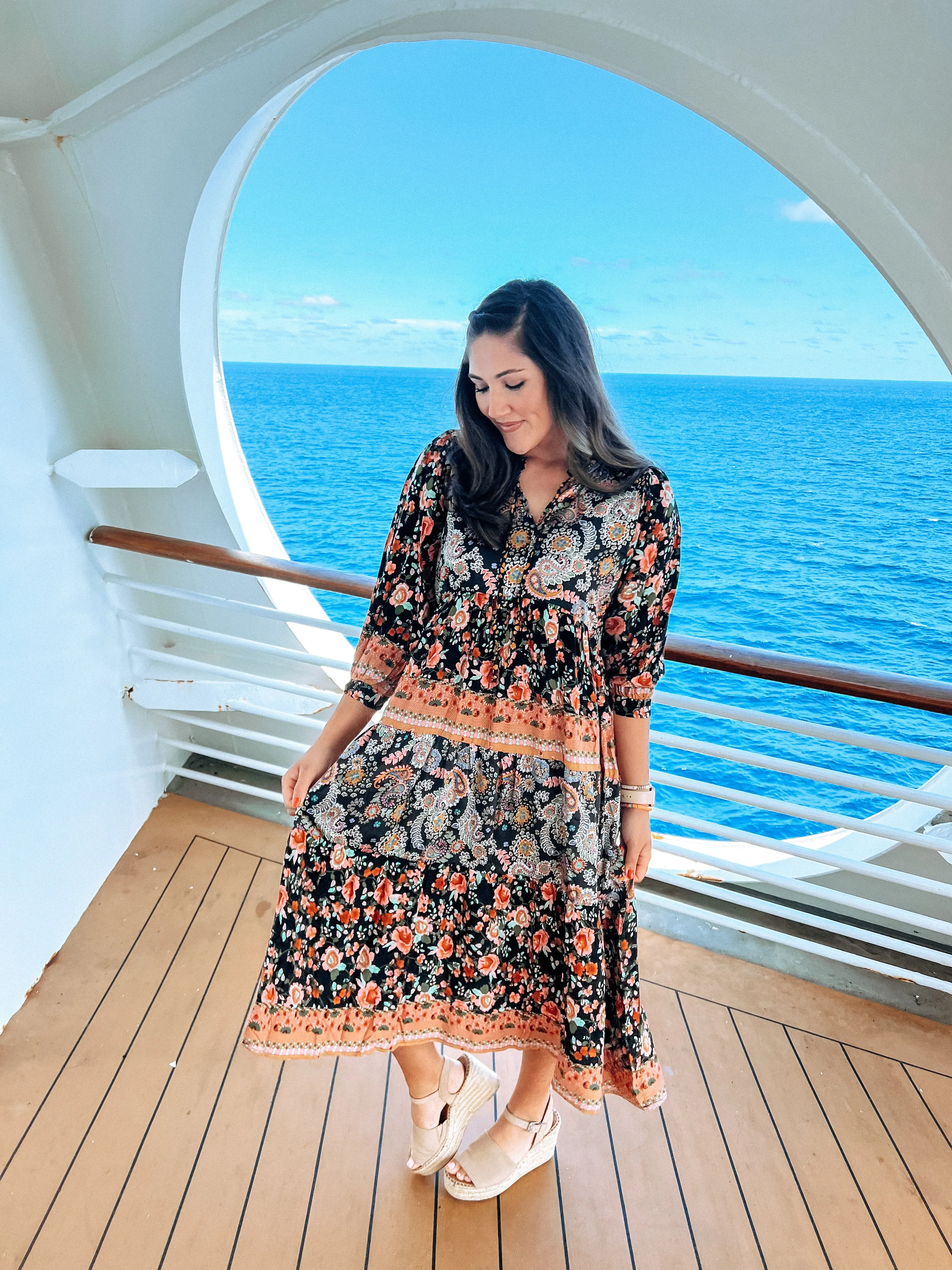 Dreaming of Blossoms Midi Dress