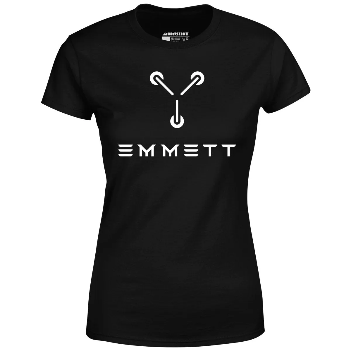 Emmett - Doc Brown Tesla Mashup - Women's T-Shirt