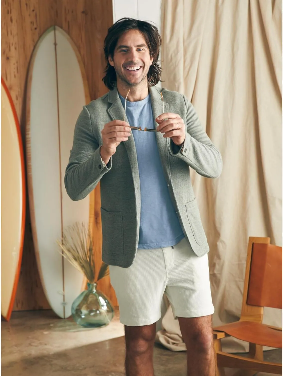 Faherty Men's Inlet Knit Blazer