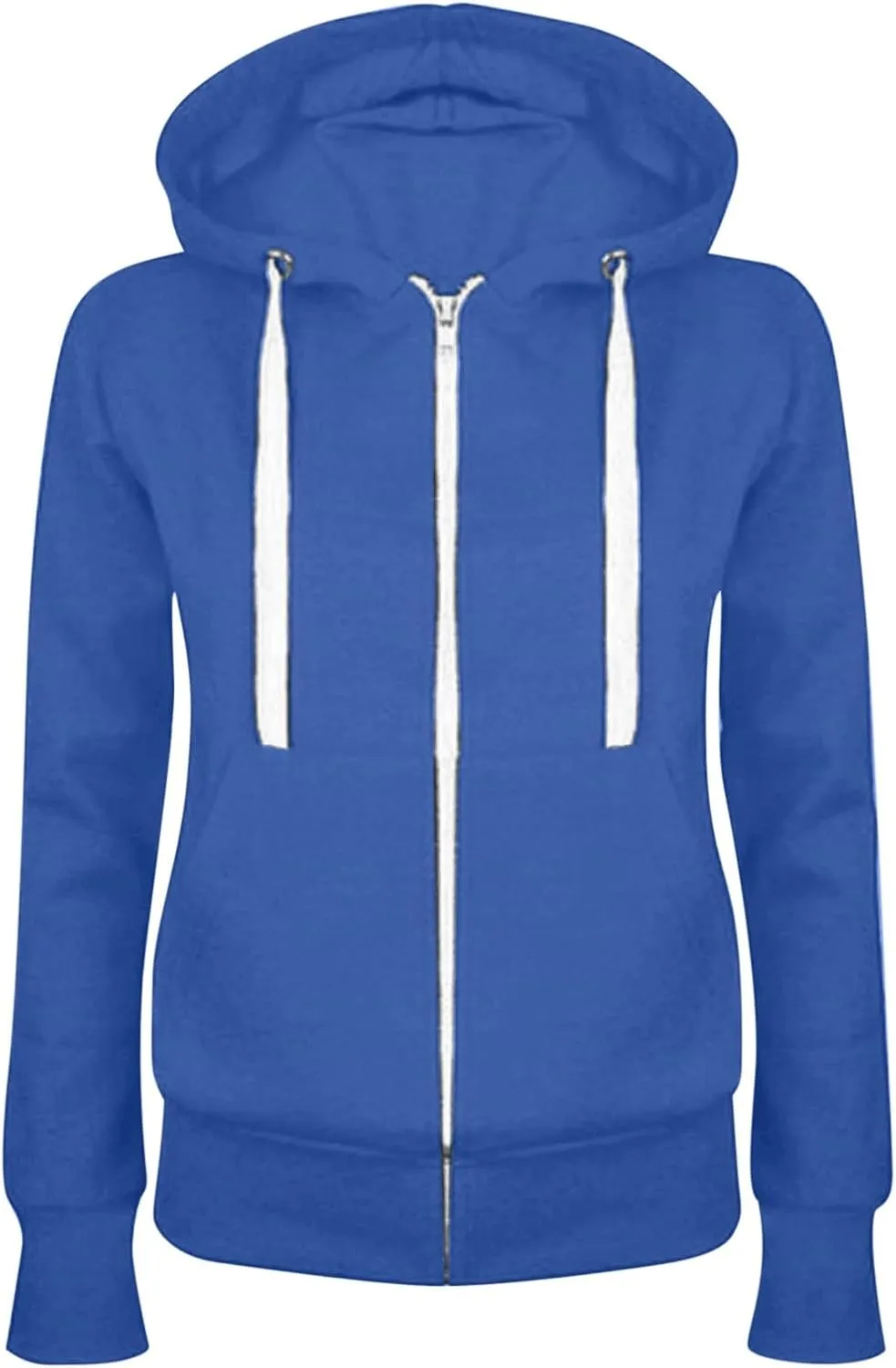 Fall Jackets For Women 2024 Lightweight Full Zip Up Hoodies Casual Loose Long Sleeve y2k Outfits Clothes