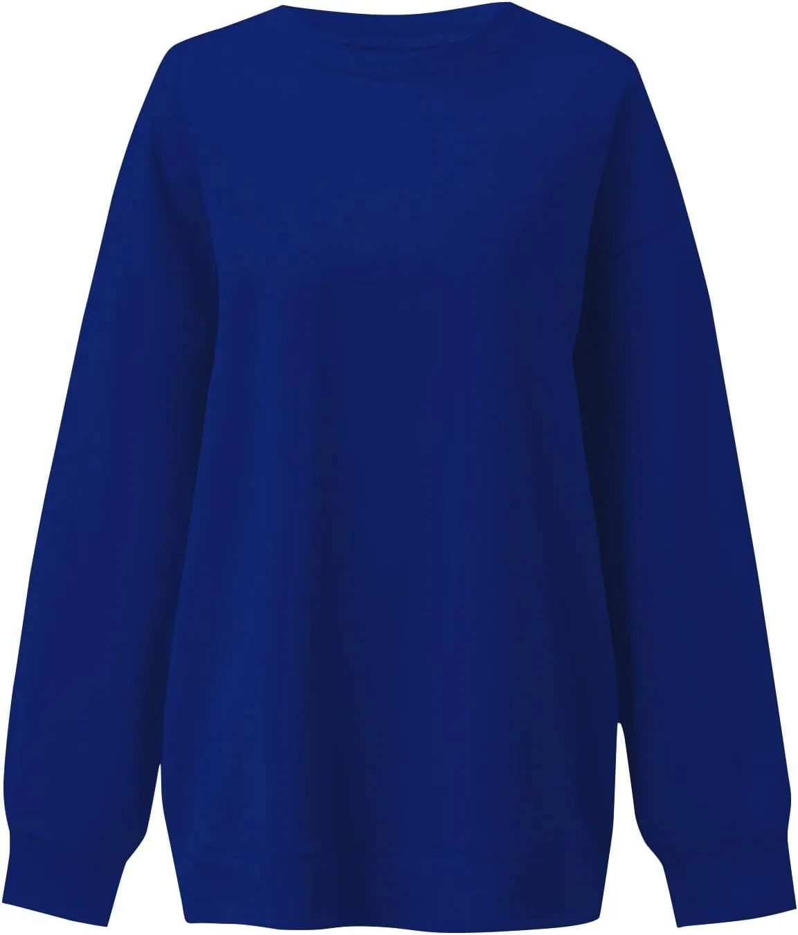 Fleece Plus Size Crewneck Sweatshirts Women Oversized Sweatshirt Hoodies Tunic Pullover Warm Sweaters Casual Tops