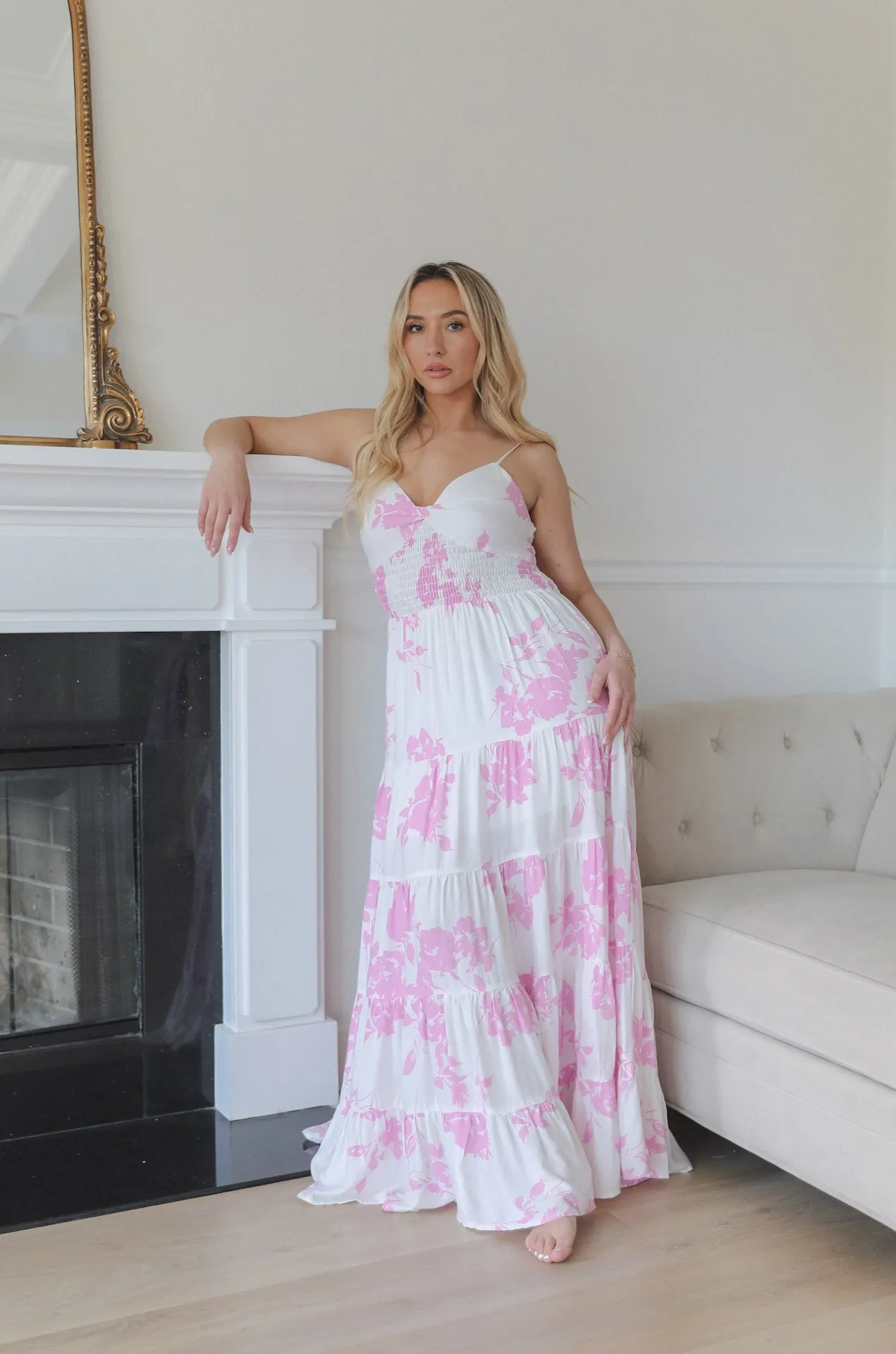 Floral Cami Maxi Dress