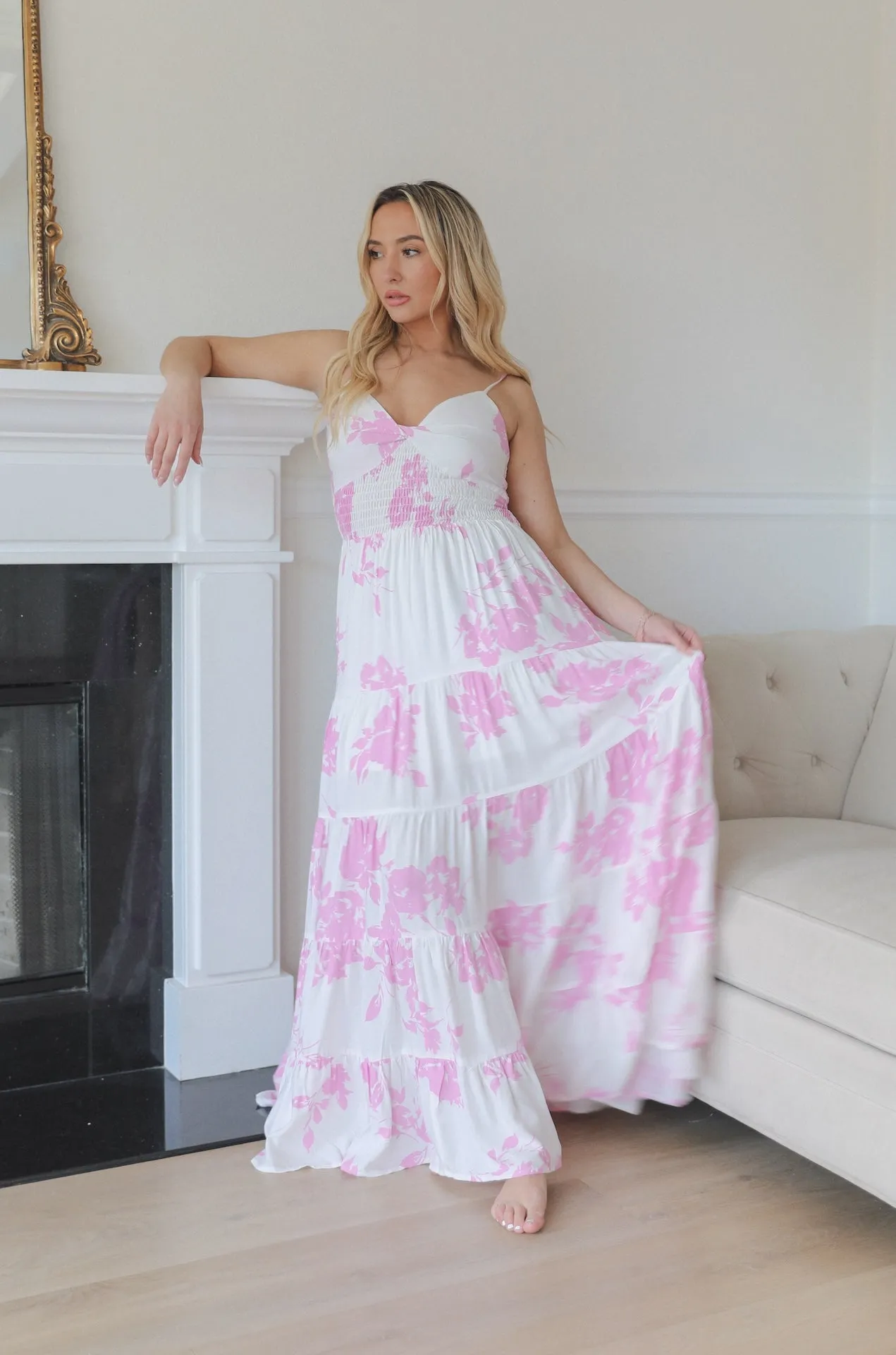 Floral Cami Maxi Dress
