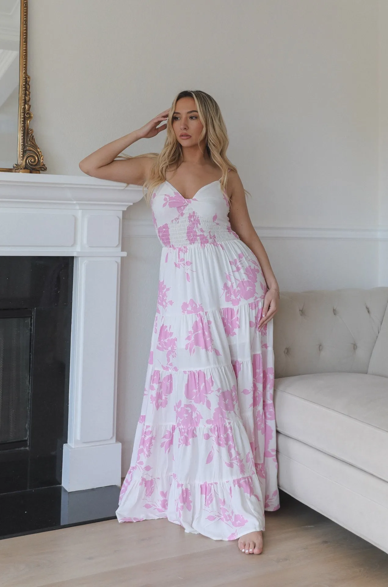 Floral Cami Maxi Dress