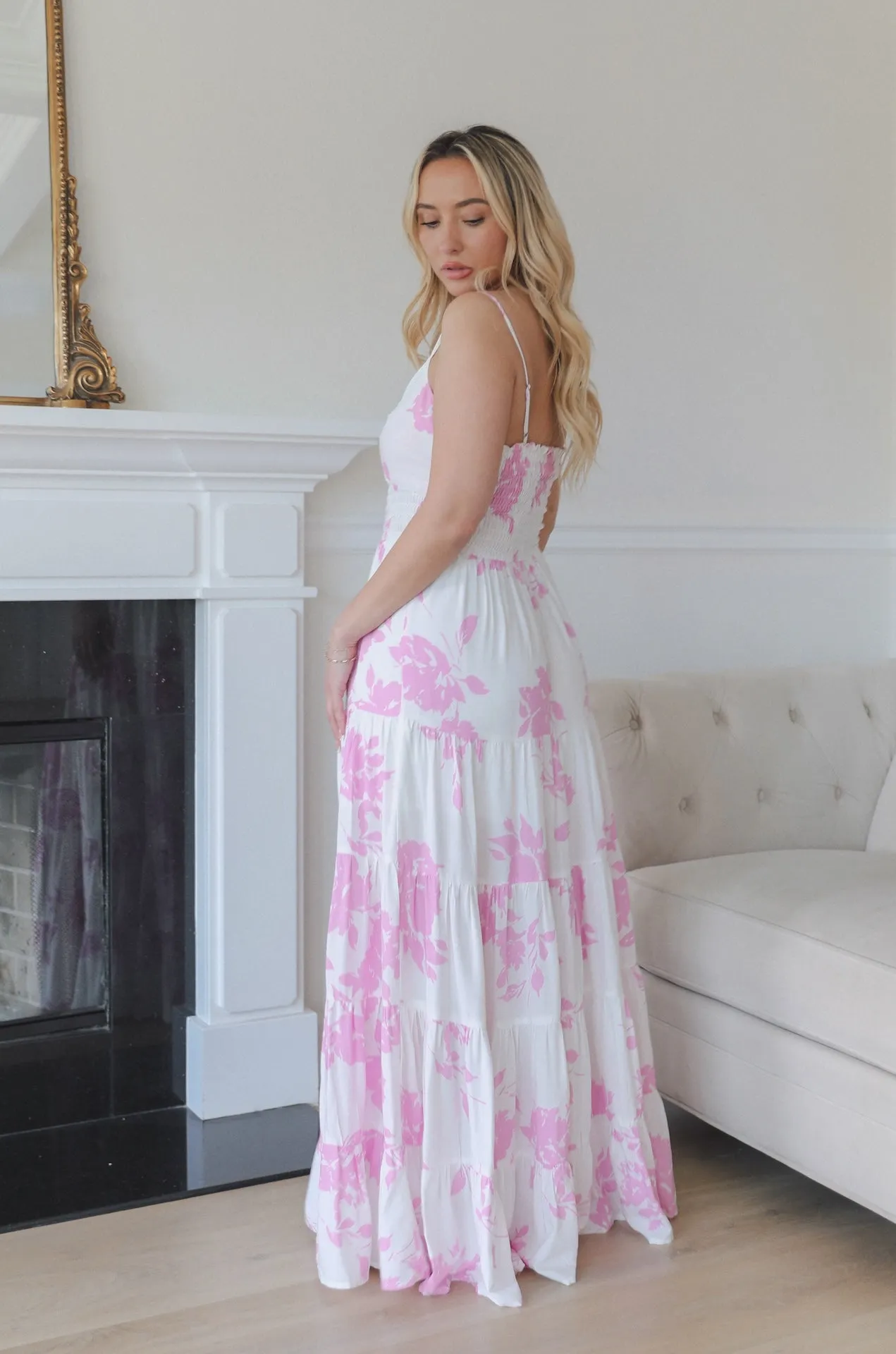 Floral Cami Maxi Dress