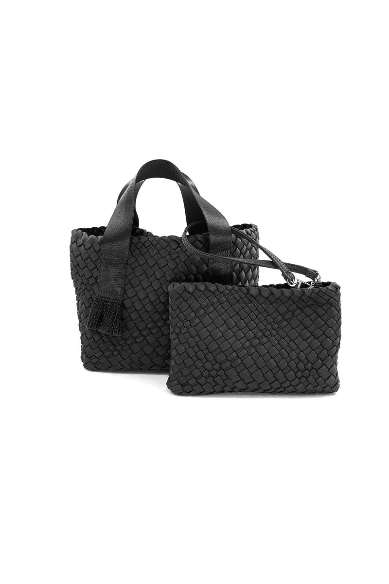 Fringe Woven Tote Bag