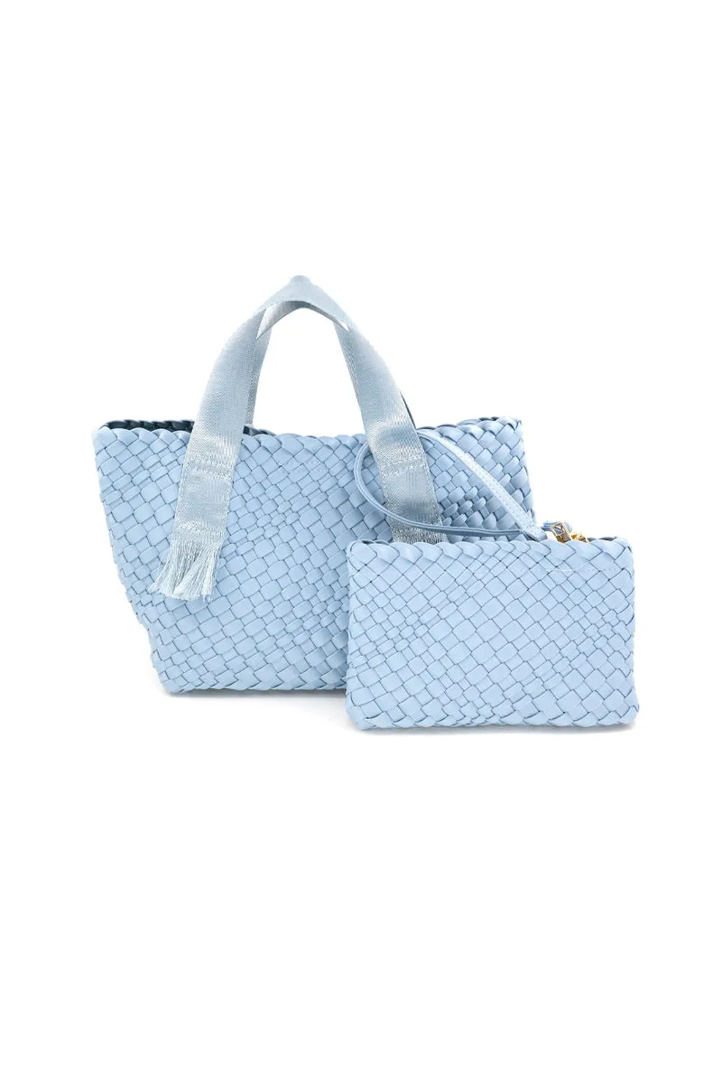 Fringe Woven Tote Bag