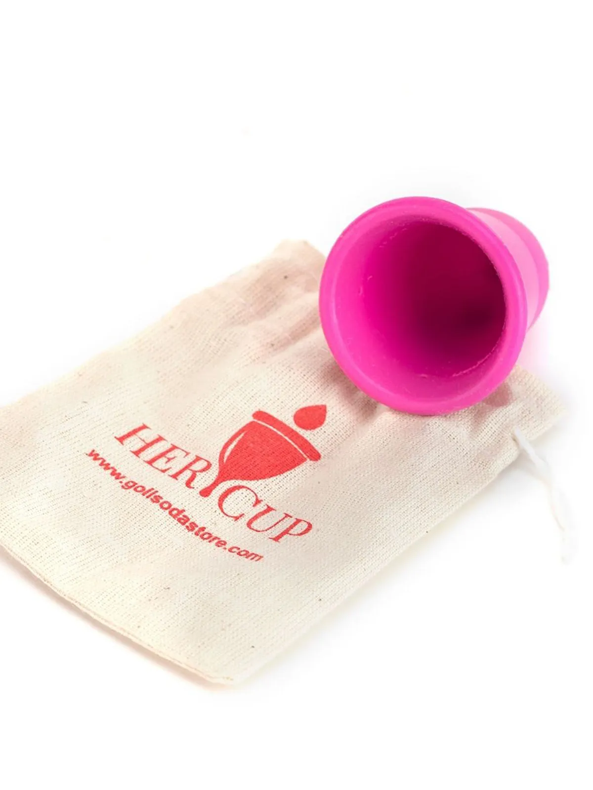 Goli Soda Her Cup Reusable Menstrual Cup for Women Fuchsia