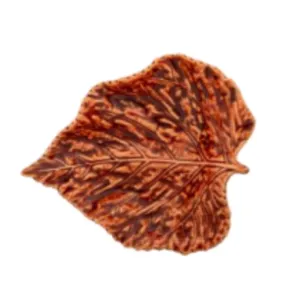 Gudrun Orange Birch leaf