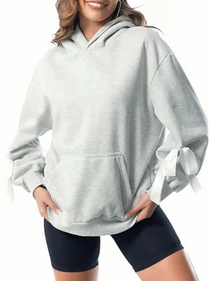 HOTIAN Womens Sweatshirts Hoodies Oversized Fleece Pullover Tops Long Sleeve Sweaters Sweatshirt