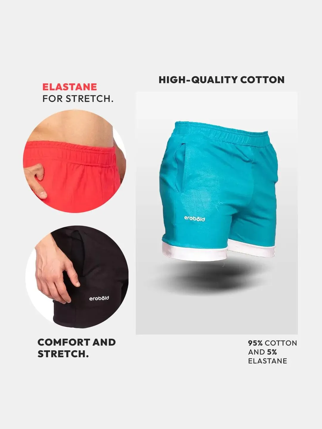Inferno Blaze Shorts | Red