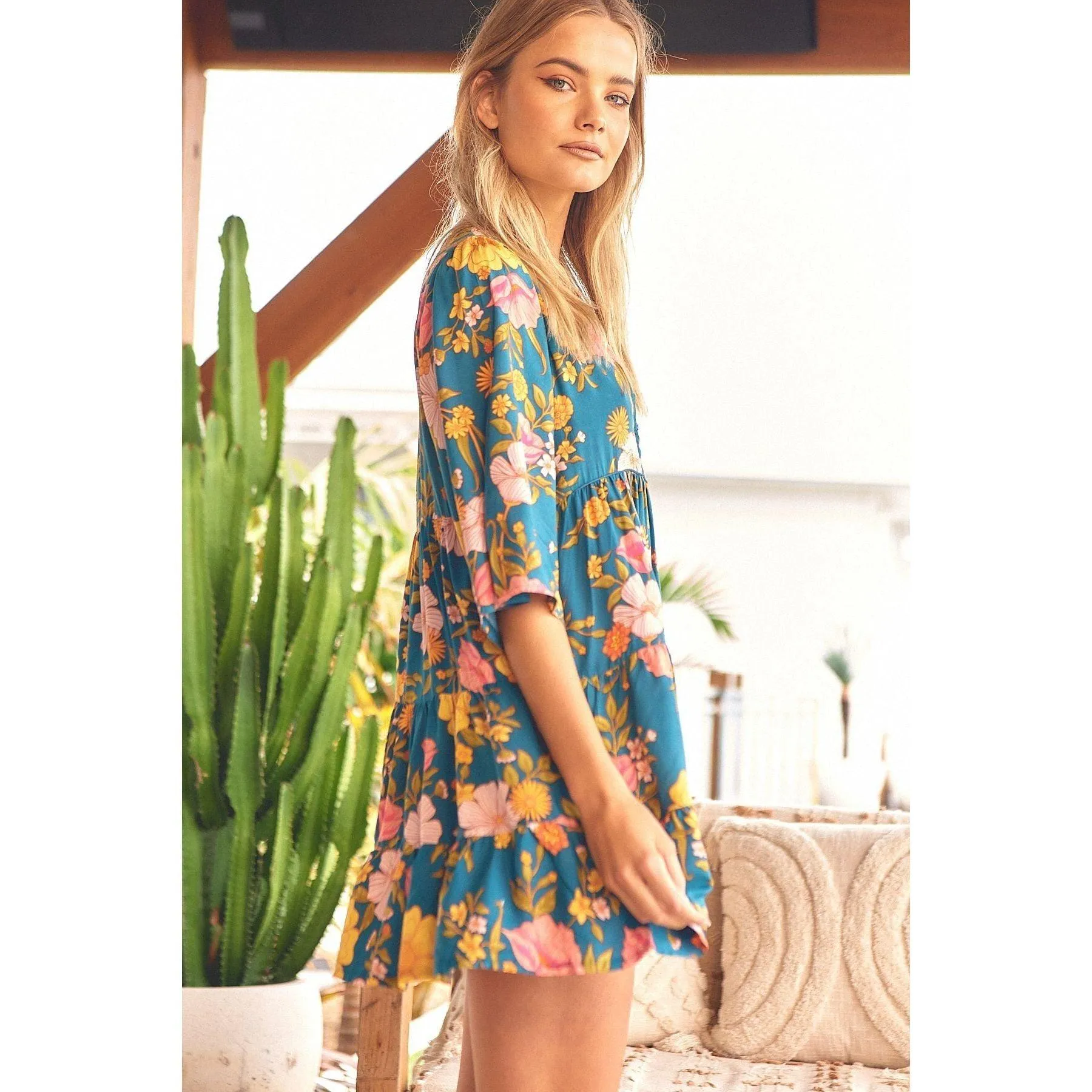 JAASE Tiya Print Sammi Mini Dress