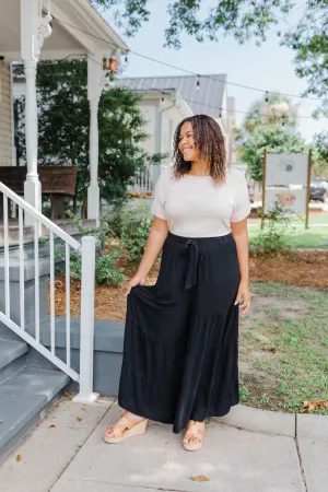 Jane Curvy Tiered Flowy Pants