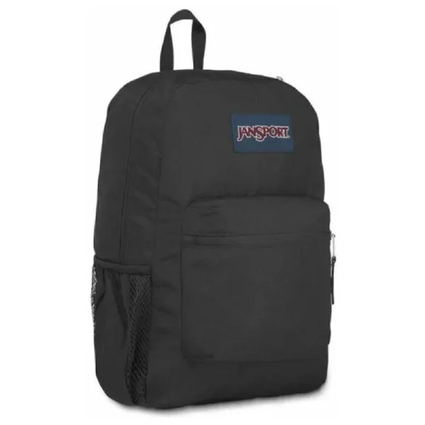 Jansport Cross Town Black Backpack [WS]