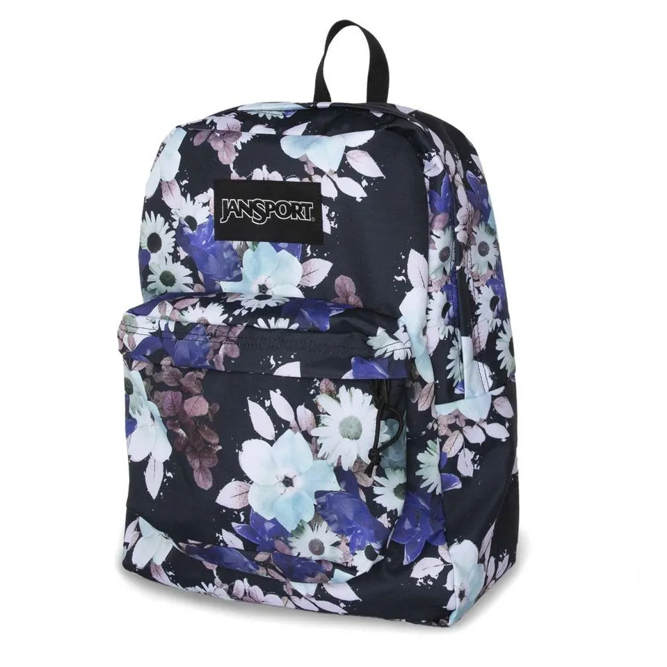 Jansport Superbreak Plus Focal Floral Casual Sports Backpack [WS]