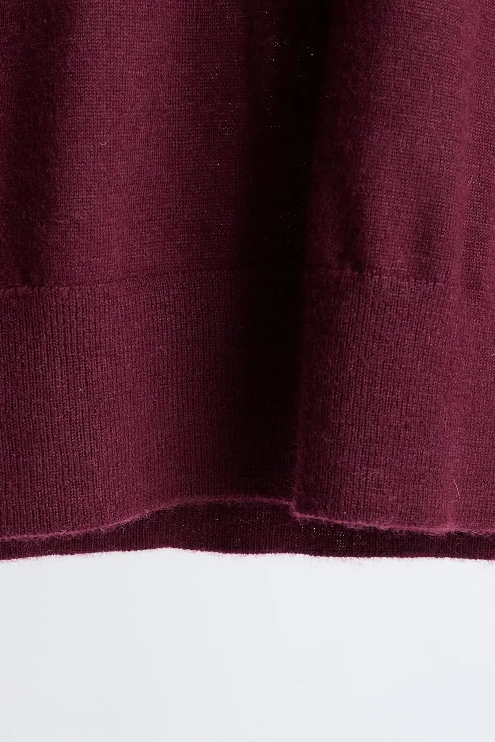 JENNIE LIU Women's 100% Pure Cashmere Long Sleeve Pullover V Neck Sweater