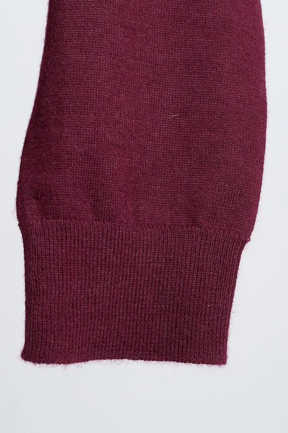JENNIE LIU Women's 100% Pure Cashmere Long Sleeve Pullover V Neck Sweater