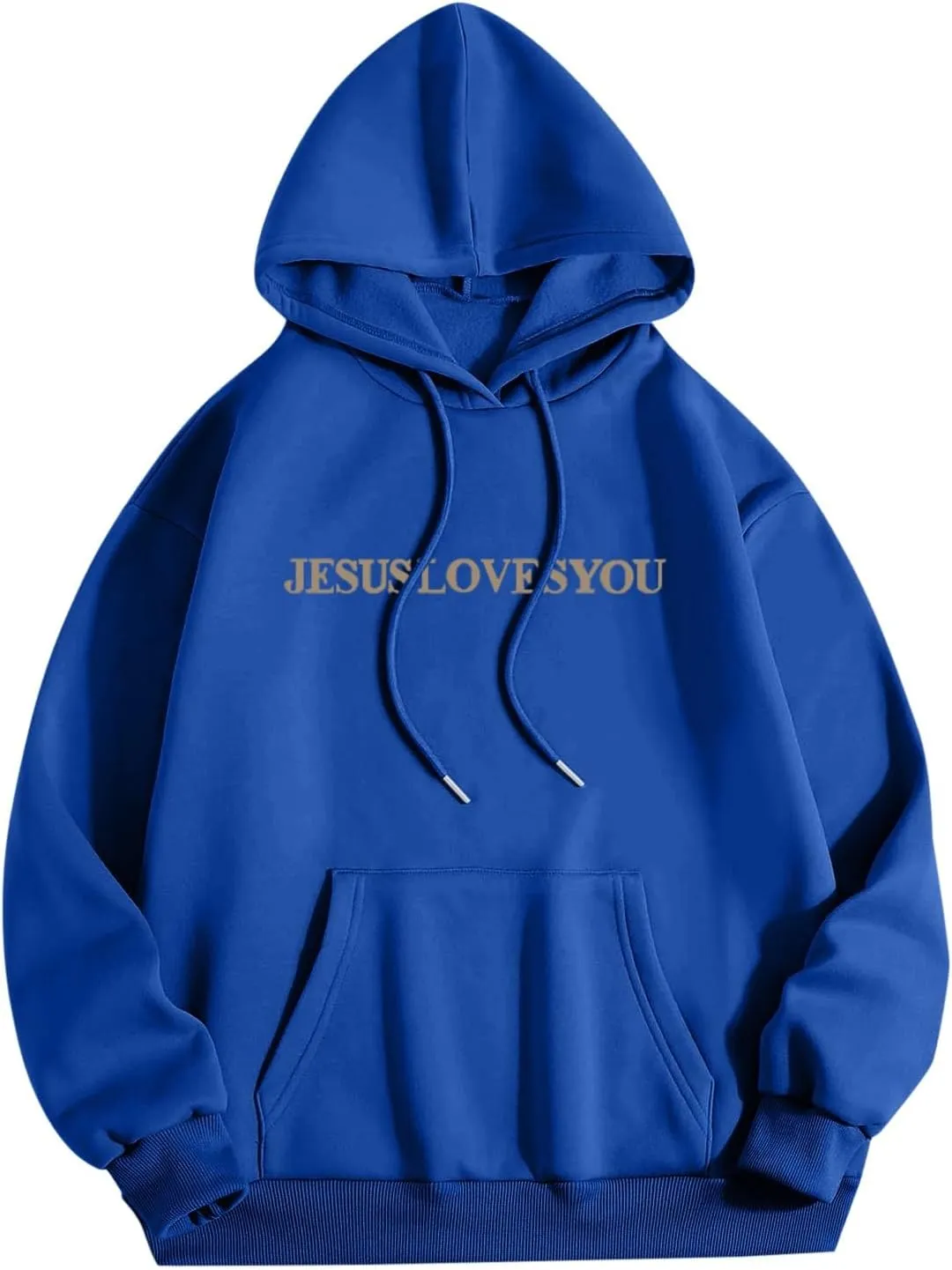 Jesus Loves You Hoodie for Women Men Have A Good Day Christian Hooded Sweatshirts Bible Verse Religious Pullover Tops