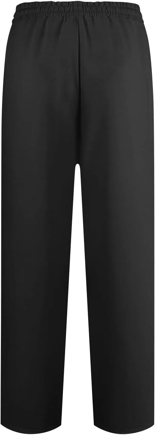 Jogger Scrubs for Women Palazzo Workout Casual High Waisted Sweatpants Athletic with