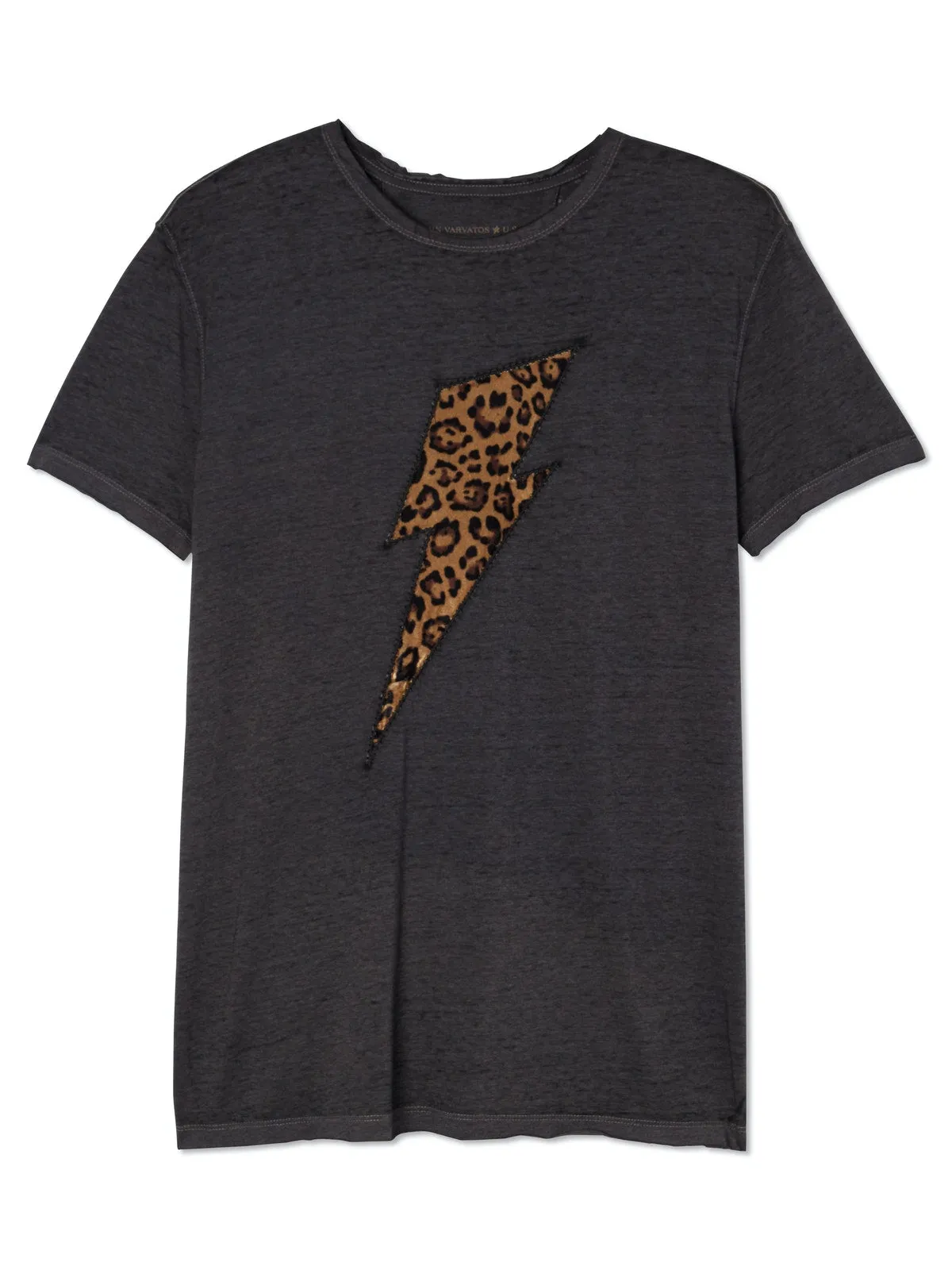 John Varvatos Cheetah Bolt Graphic Tee