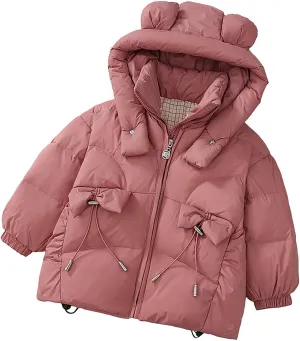 Kids Toddler Baby Girls Boys Winter Warm Thick Solid Cotton Long Sleeve Padded Jacket Coat Clothes 5t Winter Coat Boys