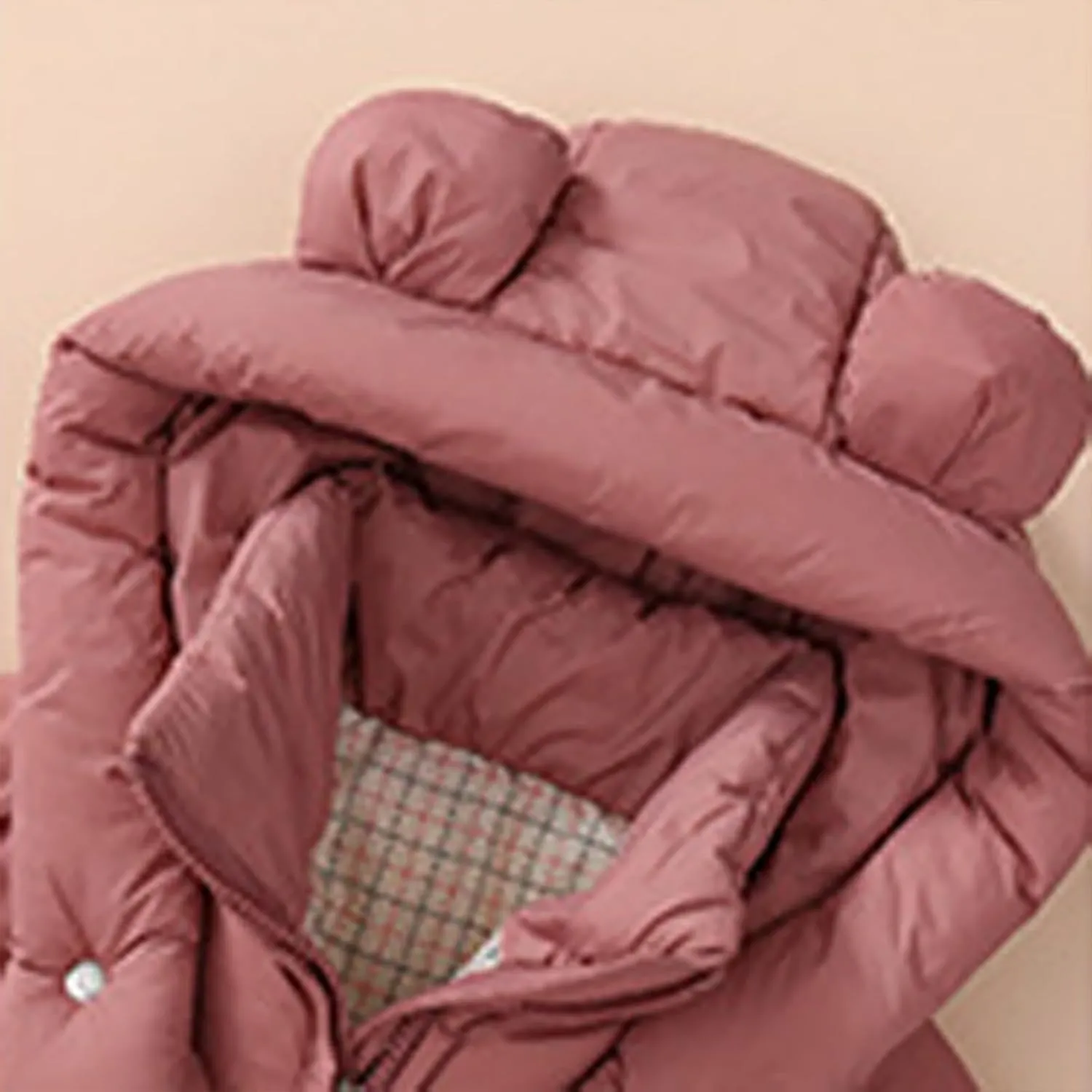 Kids Toddler Baby Girls Boys Winter Warm Thick Solid Cotton Long Sleeve Padded Jacket Coat Clothes 5t Winter Coat Boys