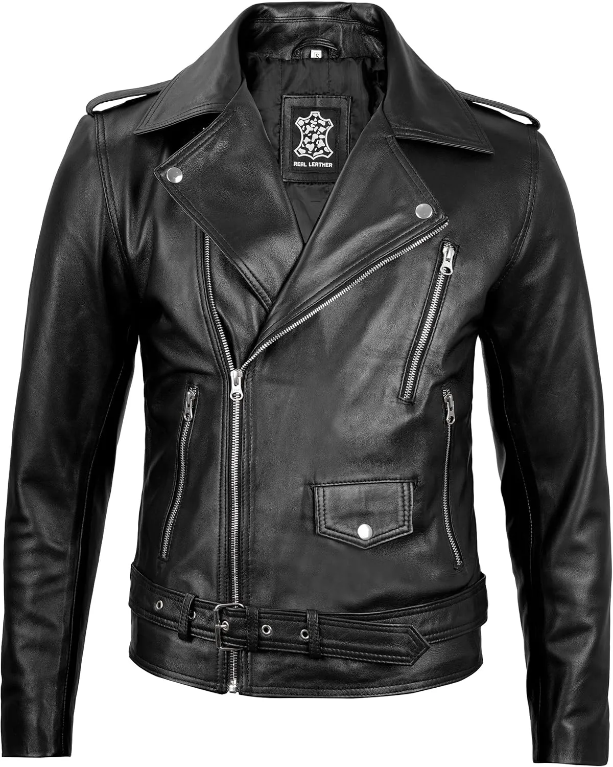 Leather Jacket Men, Black and Brown Leather Jackets For Men