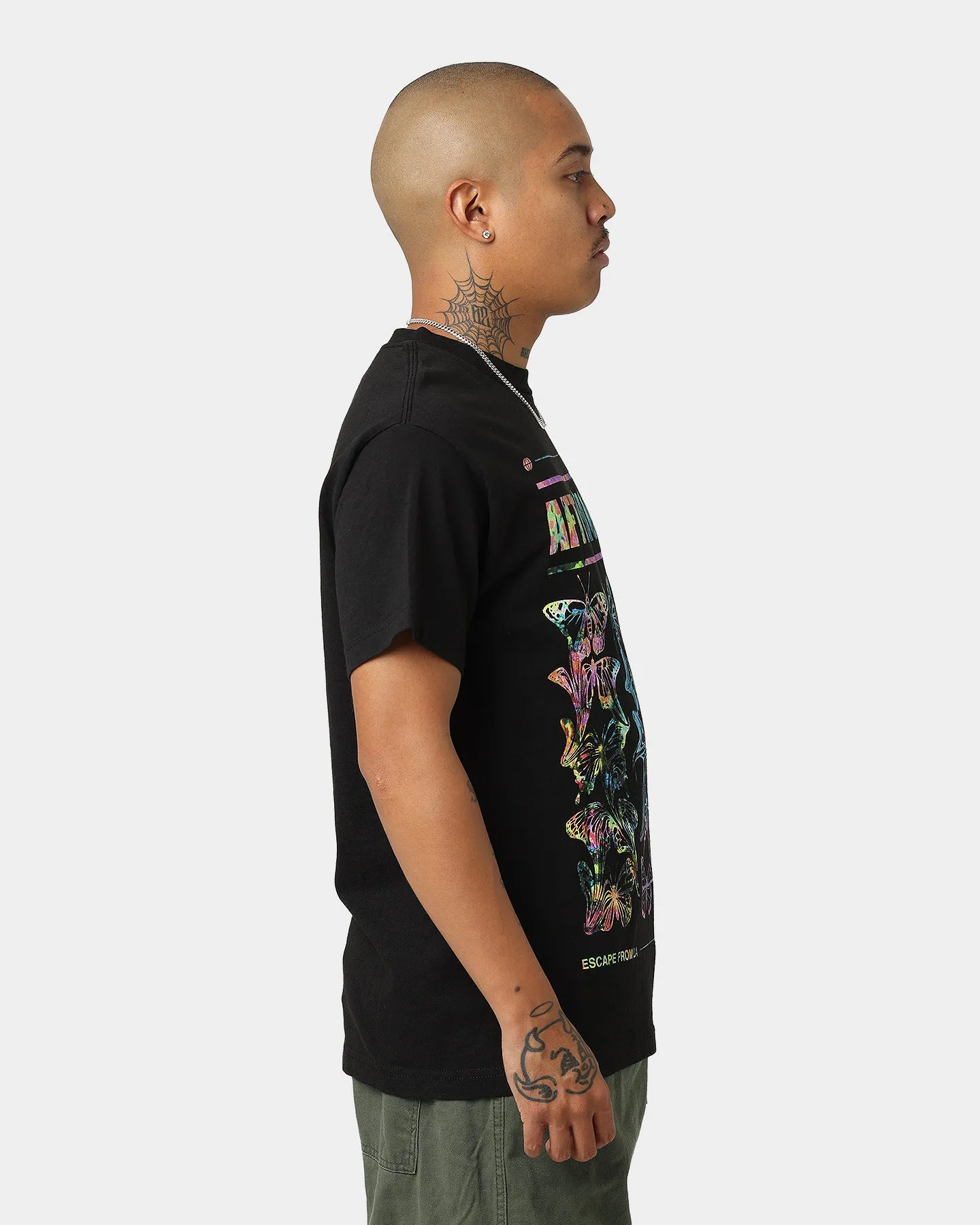 Lifted Anchors Abel T-Shirt Black