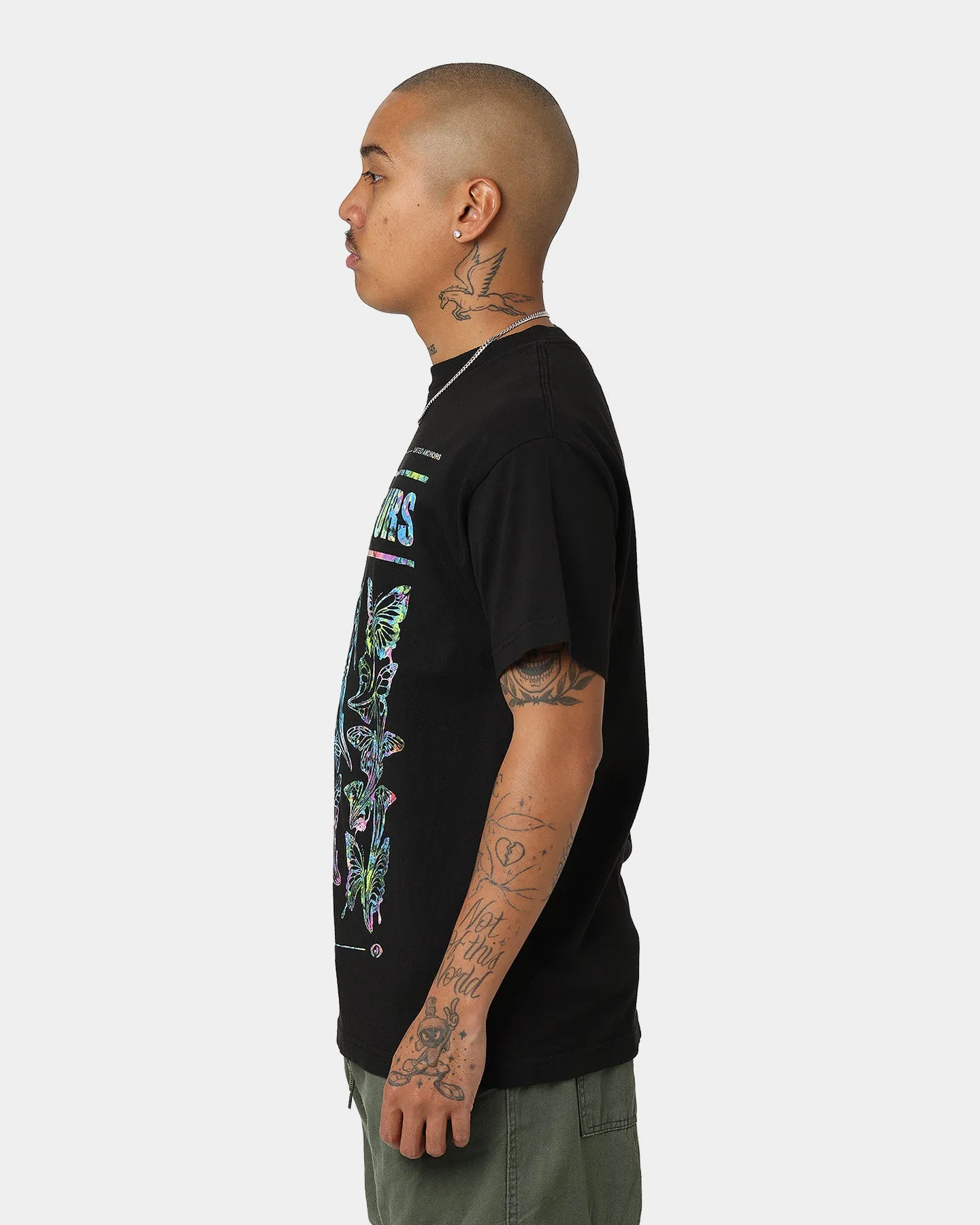 Lifted Anchors Abel T-Shirt Black