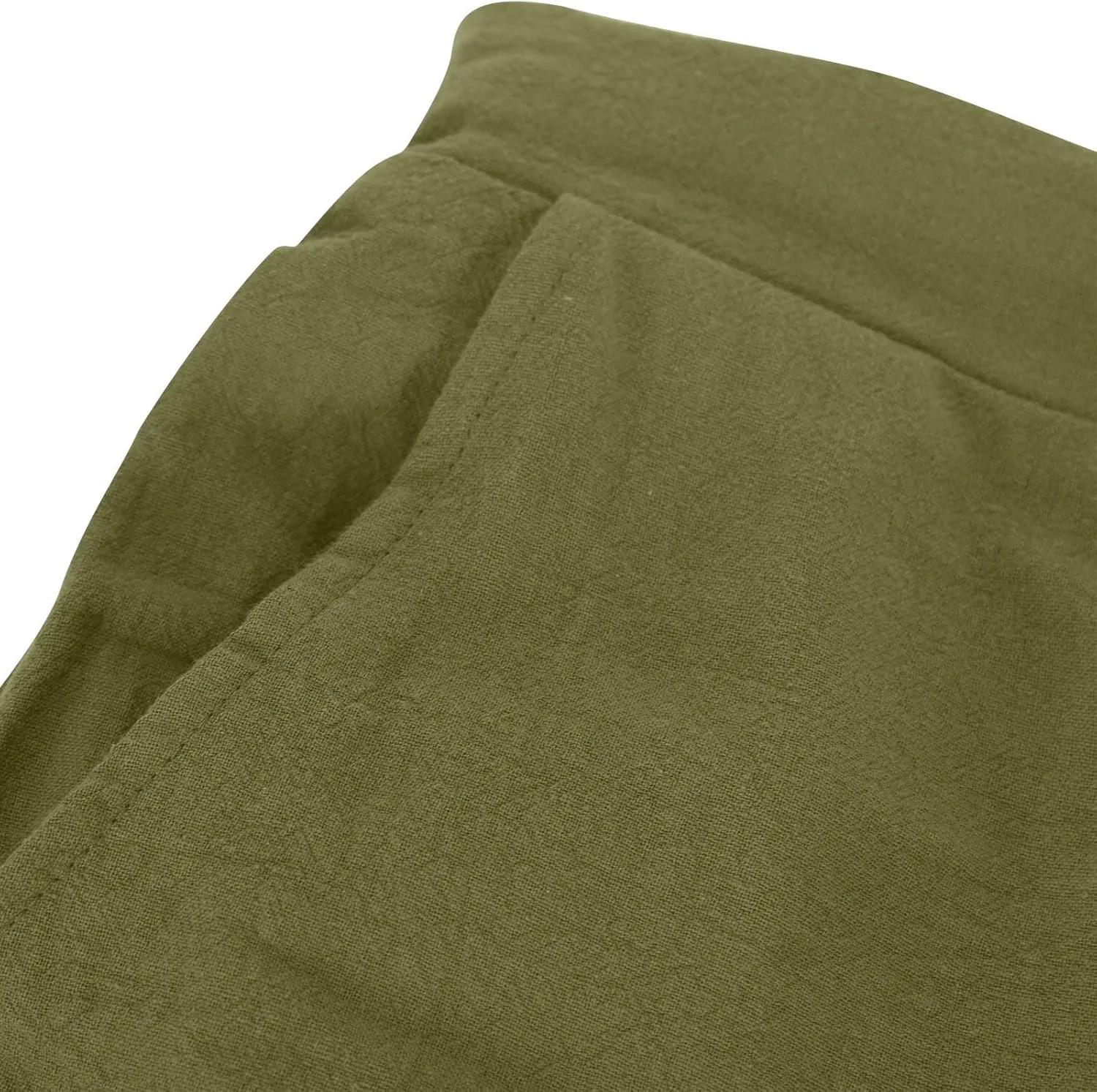 Linen Pants Women Summer Dressy Straight Wide Leg High Waisted Pants Casual Loose Plus Size Baggy Pants Trousers