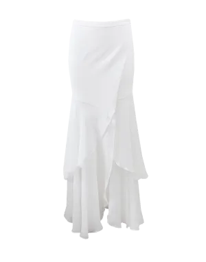 Long Tiered Skirt
