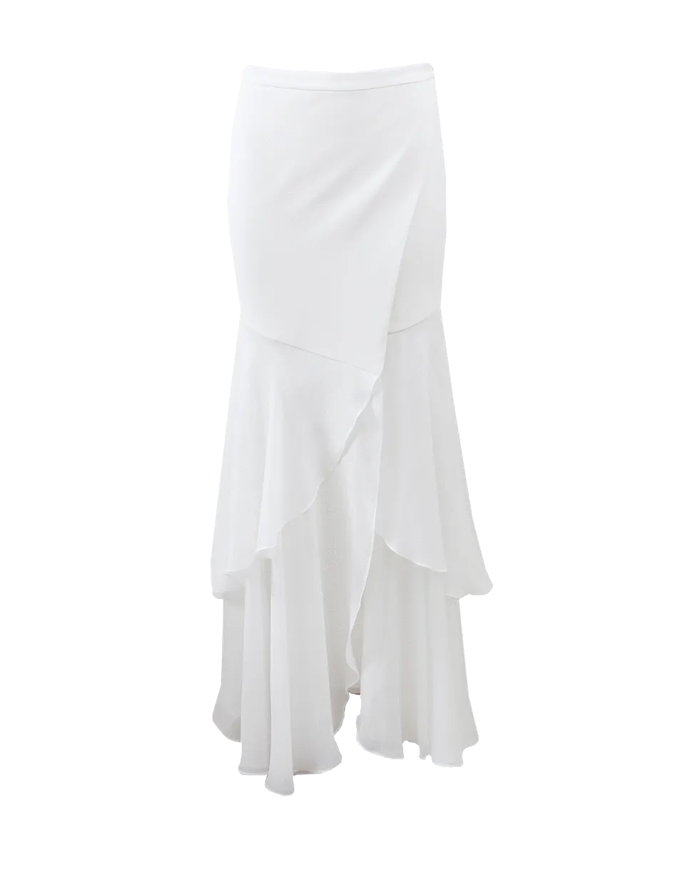 Long Tiered Skirt