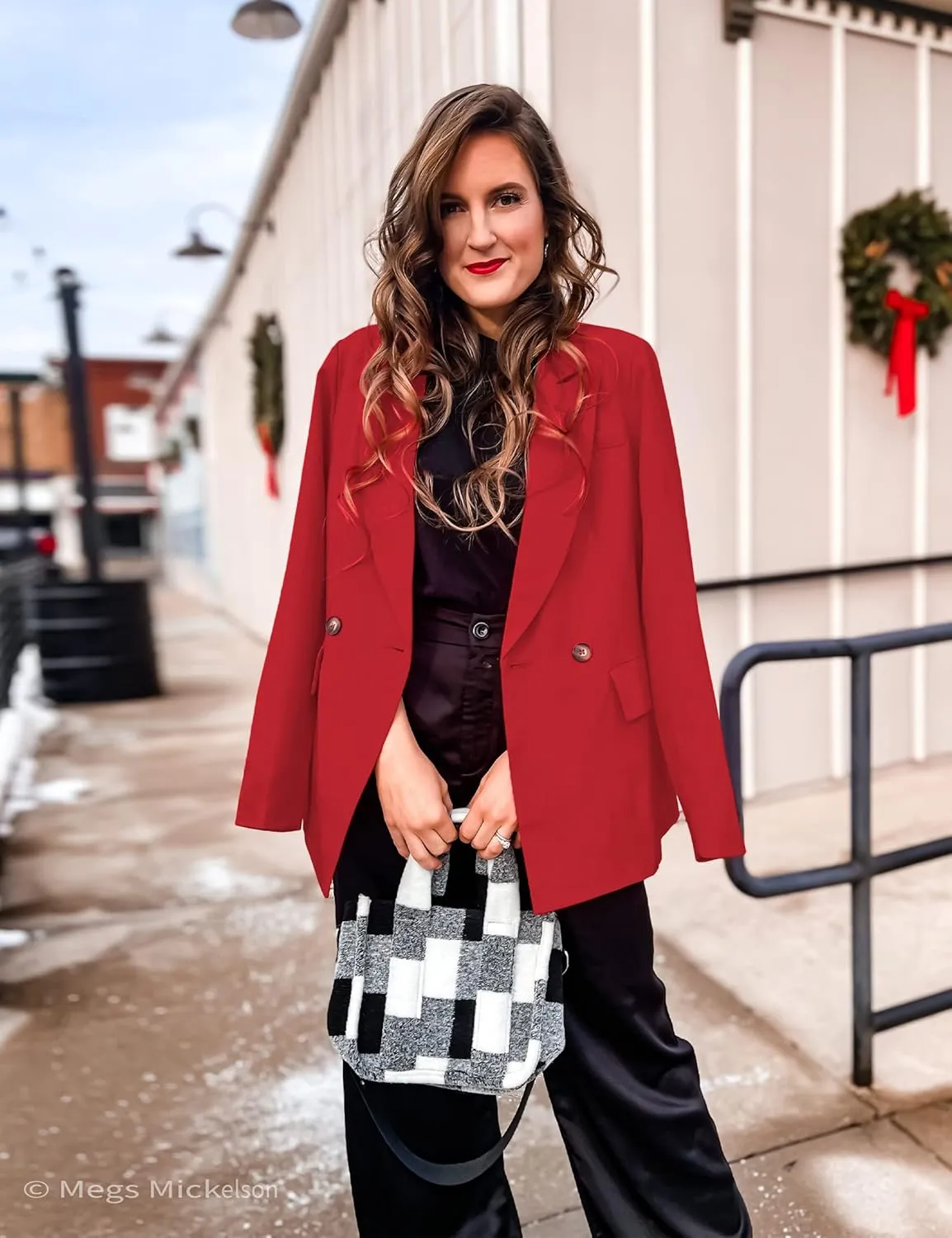 luvamia Blazer Jackets for Women Work Casual Office Long Sleeve Fashion Dressy Business Outfits