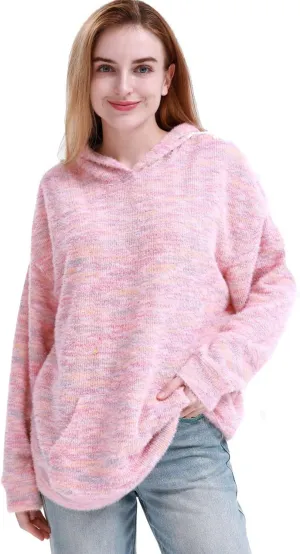 MAGICMK Womens Oversized Hoodies Sweatshirts Colourful plus Size Fall Long Sleeve Sweaters tops