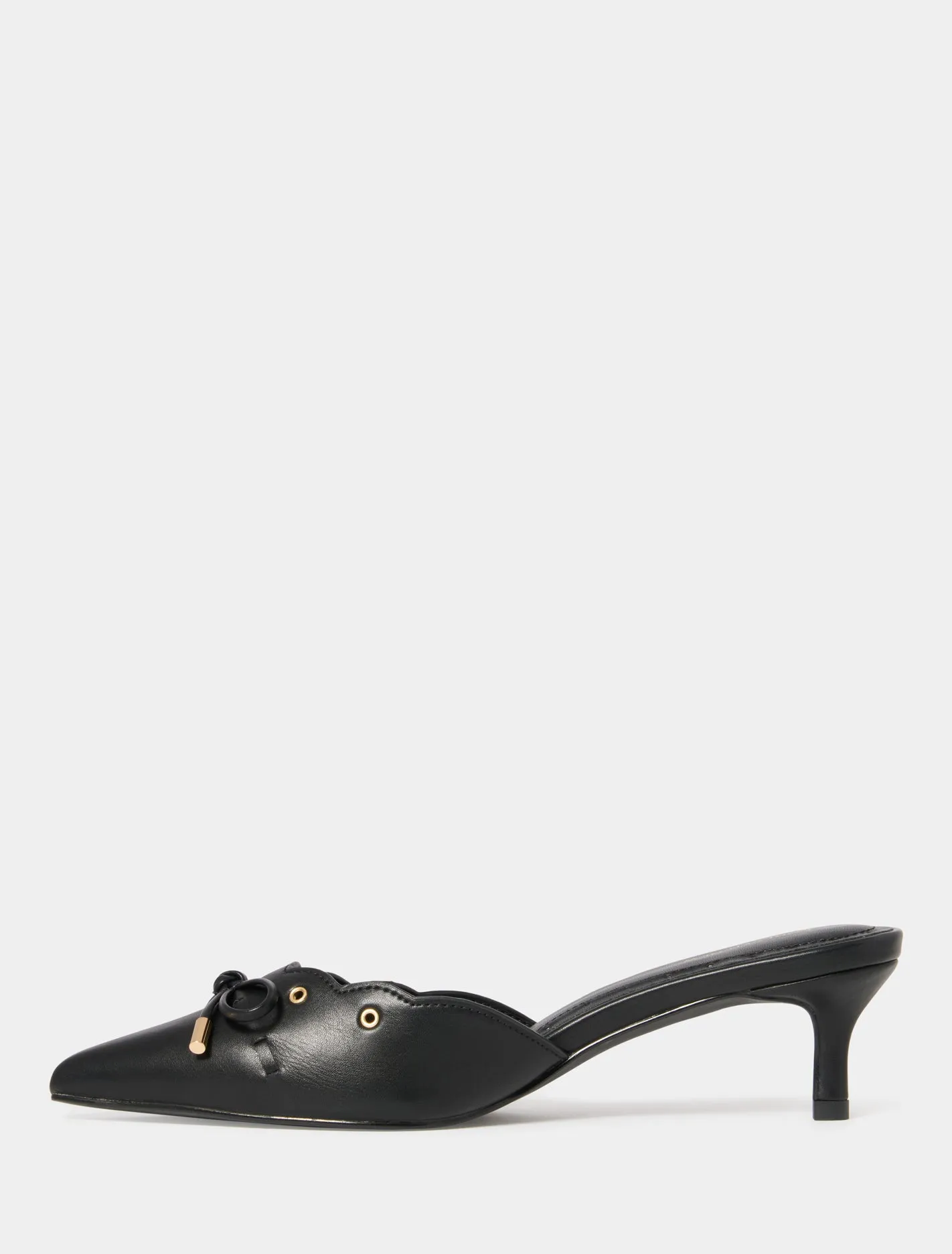 Marci Scalloped Mule Heel