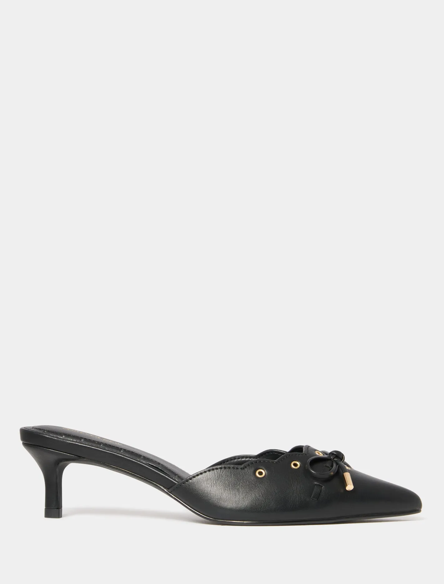 Marci Scalloped Mule Heel