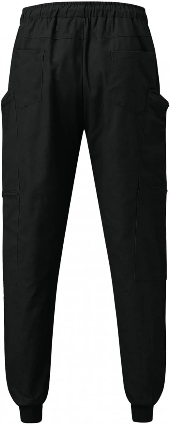 Maryia Men's Casual Joggers Pants Gym Workout Running Athletic Sweatpants Slim Fit Outdoor Fashion Long Chino Trousers