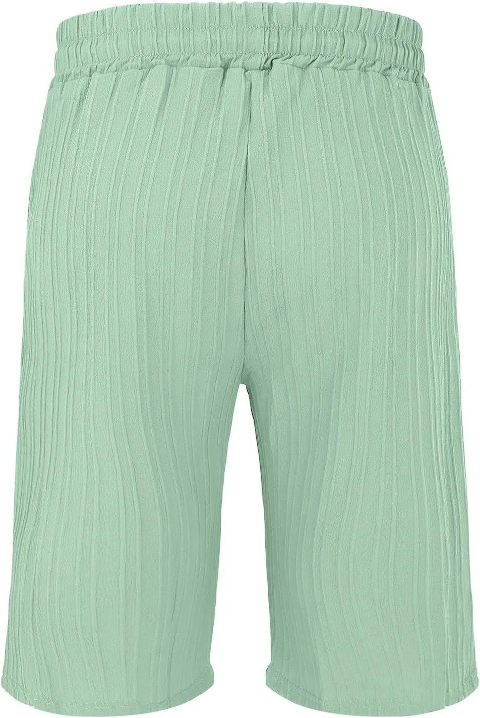 Men Summer Beach Shorts Plus Size Track Combat Wide Leg Straight Loose Casual Capris Trend Outdoor Seaside Volleyball Bermuda