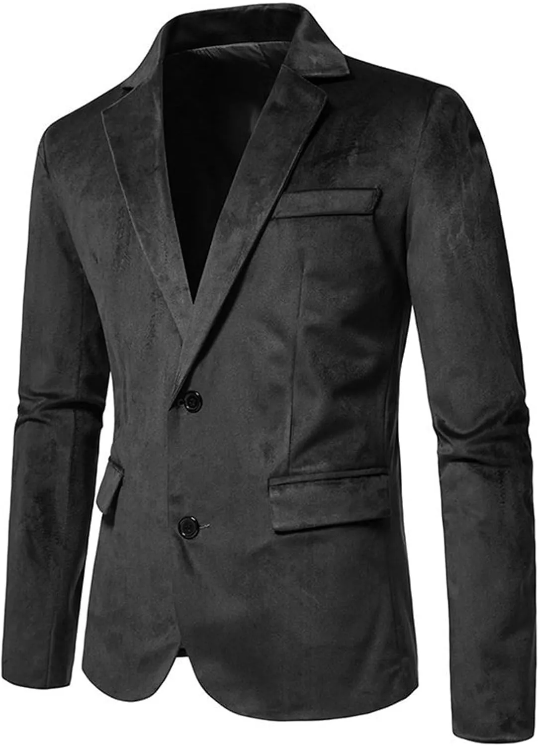Men's Casual Knit blazer Suit Tuxedo Acket Business Suits Wedding Party Homecoming Suits For Men black suit jacket