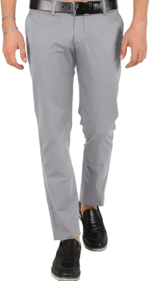 Men's Dress Pants Slim Fit Stretch Casual Pants Chino Slacks Tapered Trousers