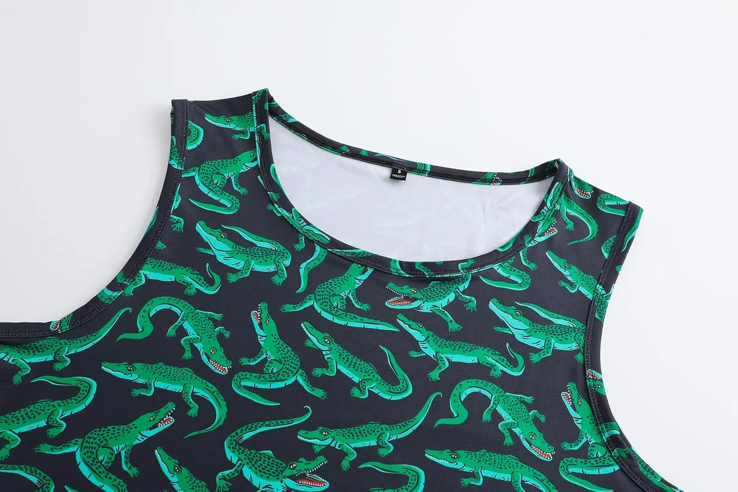 Men's Graphic Tank Tops Quick Dry Workout Beach Shirts Sleeveless Shirts for Bodybuilding Gym Fitness Training