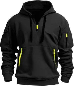 Men's Sweatshirts Fashion Running Trendy Long Sleeve Lightweight Drawstring Pullover Outdoor Comfy Casual Hoodies