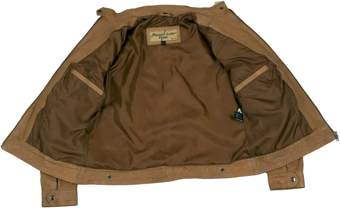 Milwaukee Leather Women's Premium Leather Casual Fashion Jackets SFL